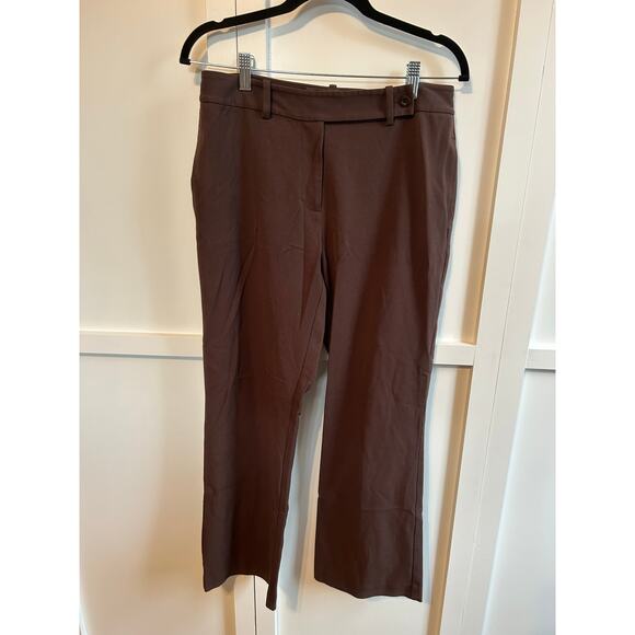 Sigrid Olsen Brown Dress Pants Petite 6 - Picture 1 of 4